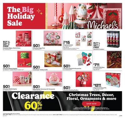 Michael's Flyer December 12 to 18