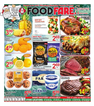 Food Fare Flyer December 13 to 19