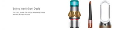 Dyson Canada Early Boxing Week Event Deals Sale: Offers Starting at $339.99