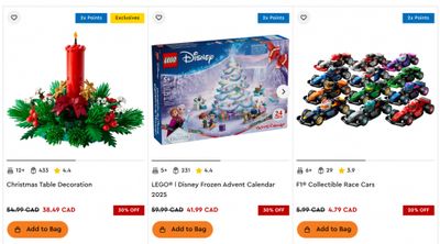 LEGO Canada: 2X The Points For Insiders + Sale + More