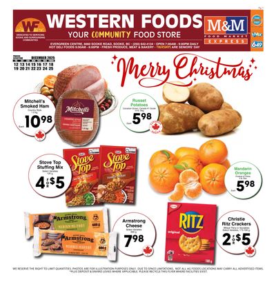 Western Foods Flyer December 12 to 25