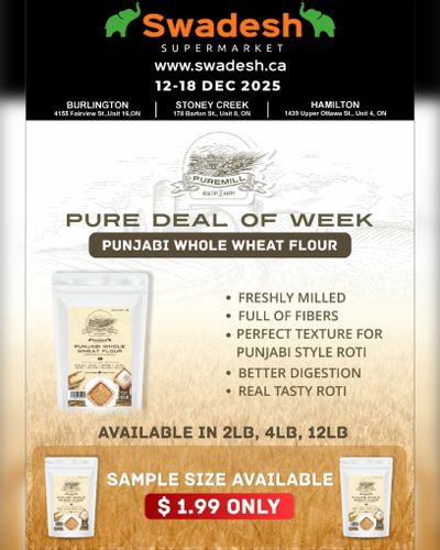 Swadesh Supermarket Flyer December 12 to 18