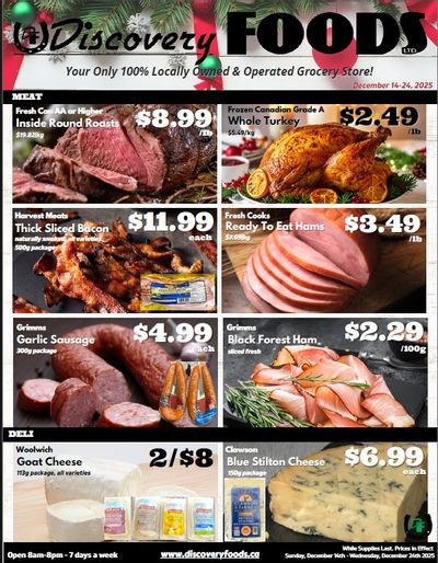 Discovery Foods Flyer December 14 to 24