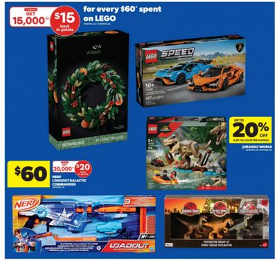 Real Canadian Superstore Ontario: Get 15,000 PC Optimum Points for Every $60 Spend on LEGO + More