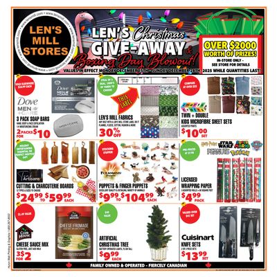 Len's Mill Stores Flyer December 15 to 28