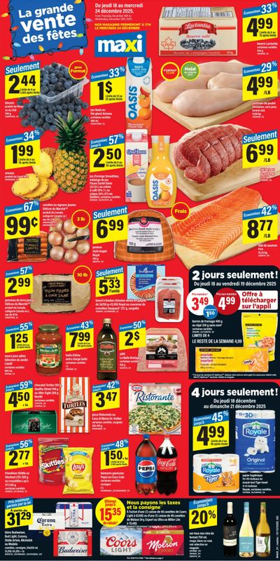 Maxi Flyer December 18 to 24