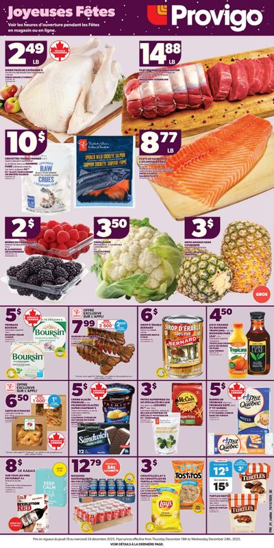 Provigo Flyer December 18 to 24
