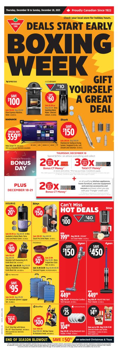 Canadian Tire (ON) Flyer December 18 to 28 