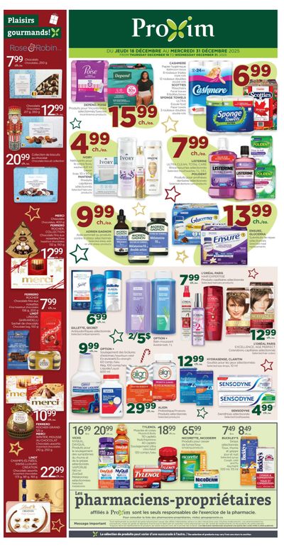 Proxim Flyer December 18 to 31