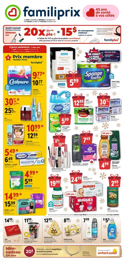 Familiprix Flyer December 18 to 24