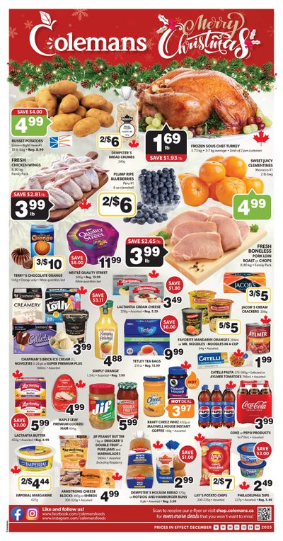 Coleman's Flyer December 18 to 24