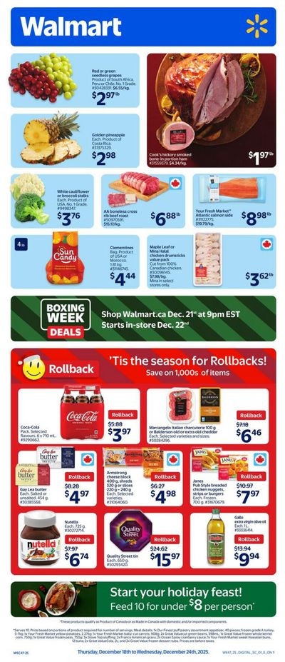 Walmart (ON) Flyer December 18 to 24