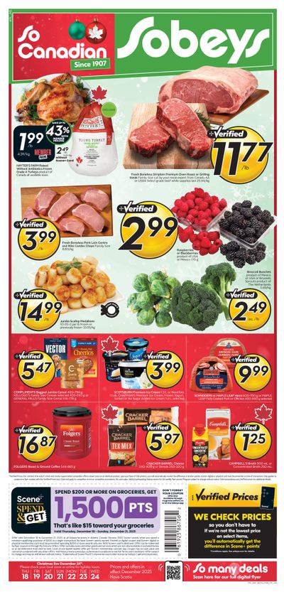 Sobeys (Atlantic) Flyer December 18 to 24