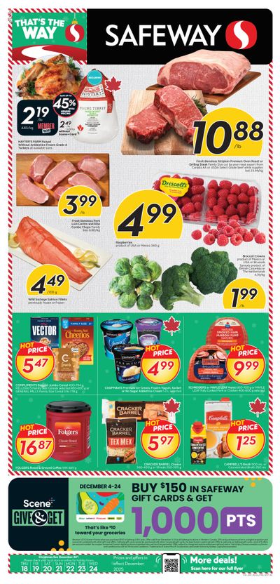 Safeway (BC) Flyer December 18 to 24
