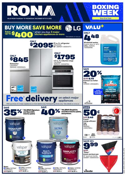 Rona & Rona+ (ON) Flyer December 18 to 31