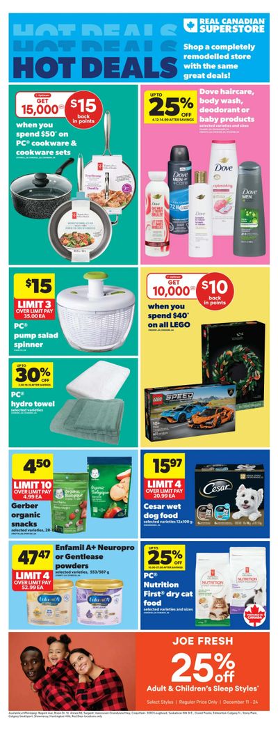 Real Canadian Superstore (West) Flyer December 18 to 24