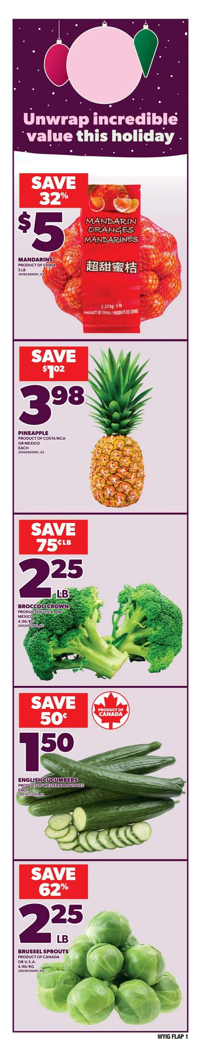 Independent Grocer (West) Flyer December 18 to 24