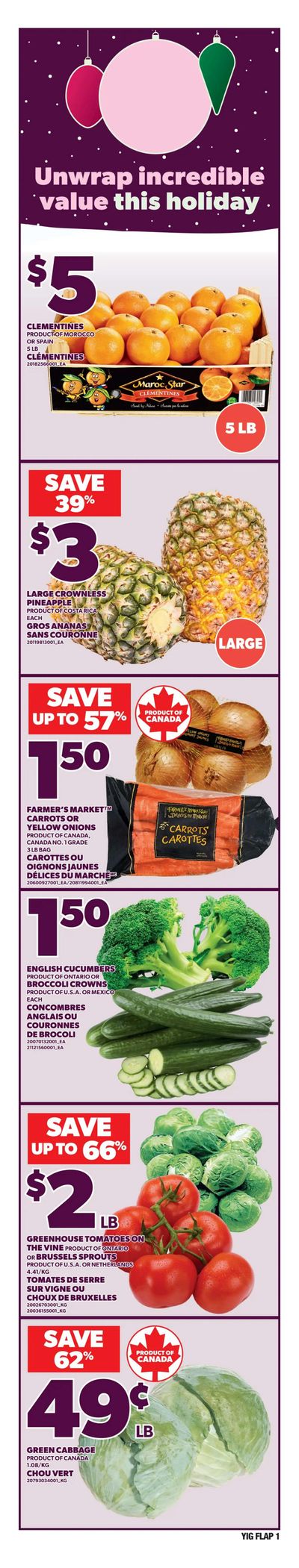 Independent Grocer (ON) Flyer December 18 to 24