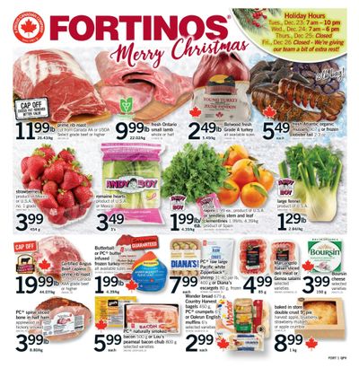 Fortinos Flyer December 18 to 24