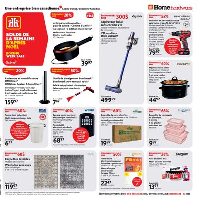 Home Hardware (QC) Flyer December 18 to 31