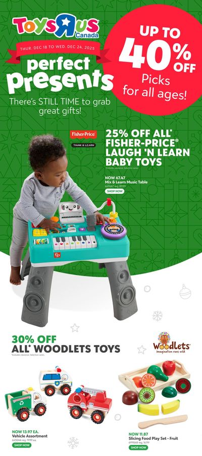 Toys R Us Flyer December 18 to 24
