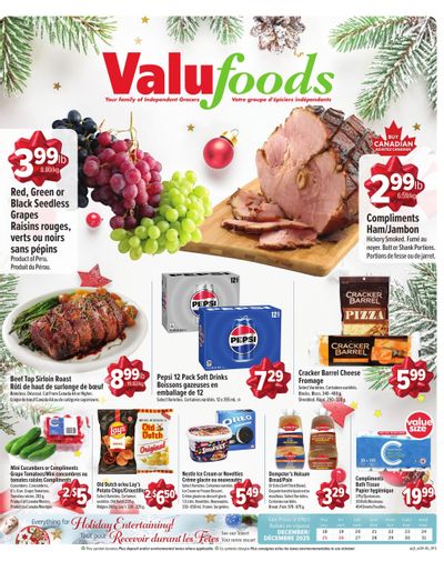 Valufoods Flyer December 18 to 31