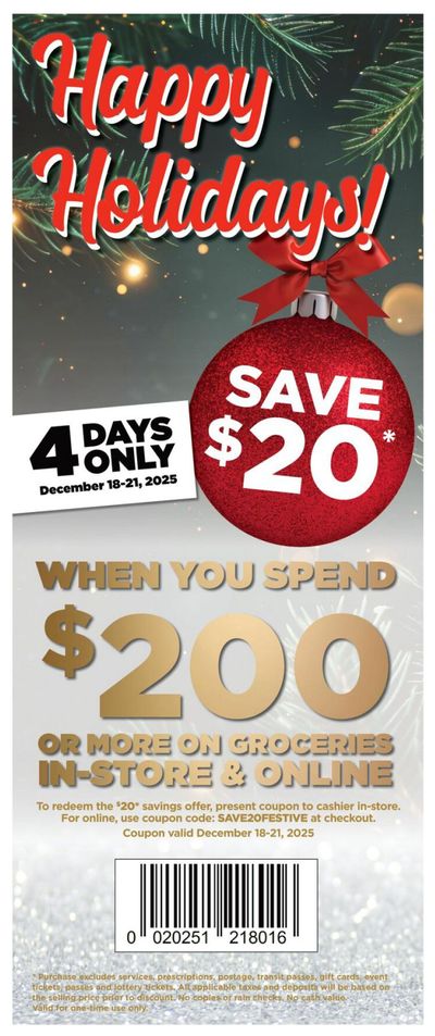 Calgary Co-op Flyer December 18 to 26