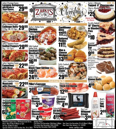 Zarky's Flyer December 17 to 31