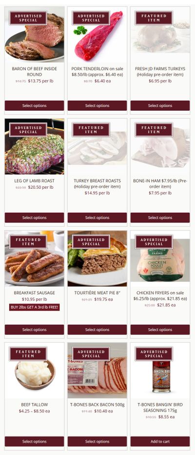 T-Bone's Flyer December 17 to 23 
