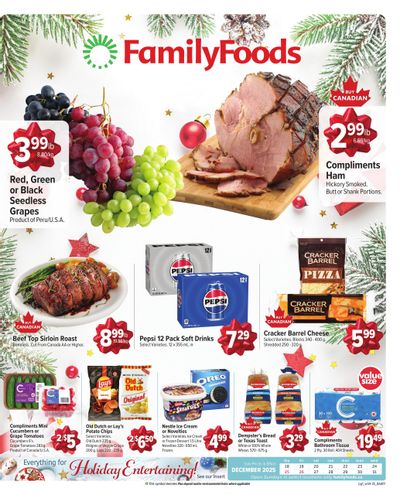 Family Foods Flyer December 18 to 31