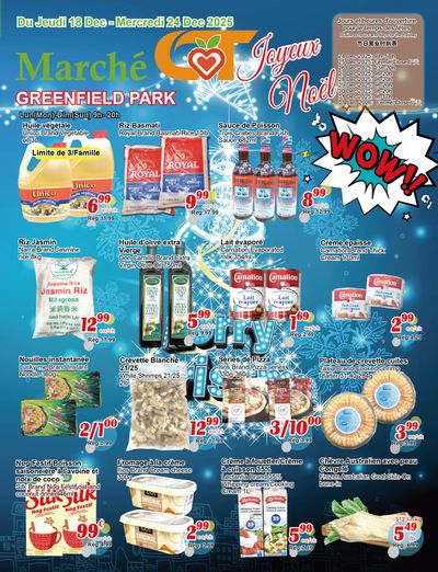 Marche C&T (Greenfield Park) Flyer December 18 to 24
