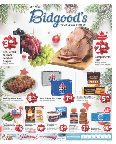 Bidgood's Flyer December 18 to 31