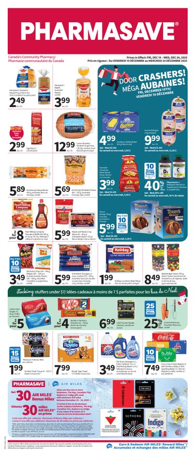Pharmasave (NB) Flyer December 19 to 24