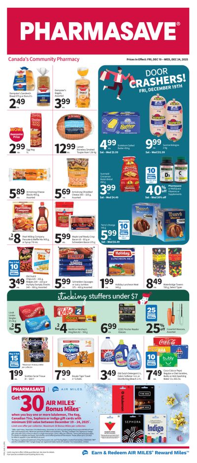 Pharmasave (Atlantic) Flyer December 19 to 24