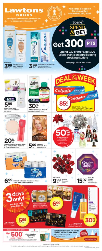 Lawtons Drugs (NS) Flyer December 19 to 24