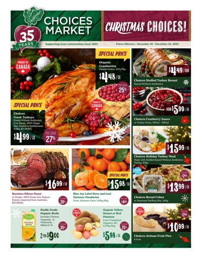 Choices Market Flyer December 18 to 24