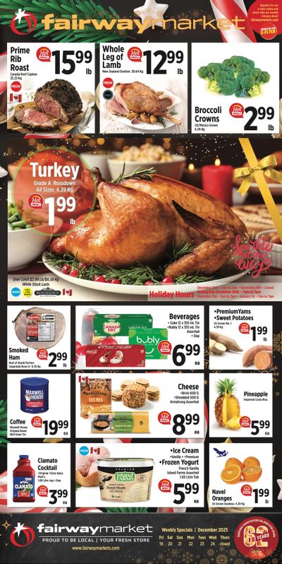 Fairway Market Flyer December 19 to 24