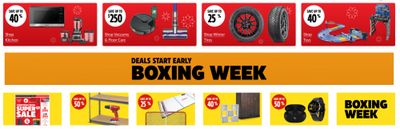 Canadian Tire Early Boxing Week Deals Sale 2025 Flyers: Save up to 50% off Select Items