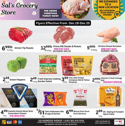 Sal's Grocery Flyer December 19 to 25