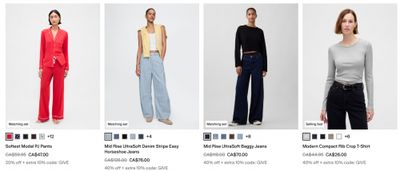 Gap Canada Pre-Boxing Day Sale: Save 50-60% on Select Styles + Extra 10% off For Members with Promo Code