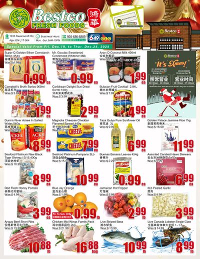 BestCo Food Mart (Ajax) Flyer December 19 to 25