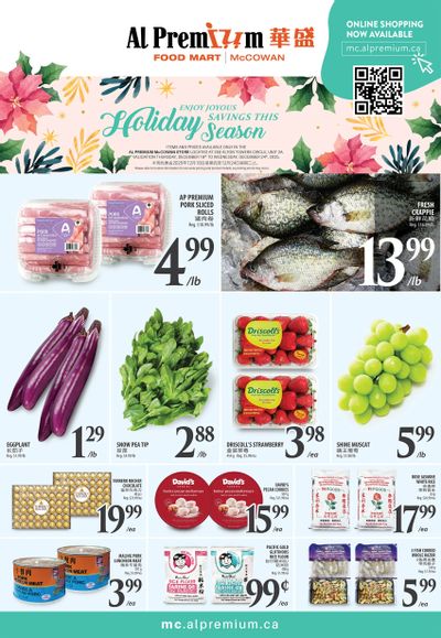 Al Premium Food Mart (McCowan) Flyer December 18 to 24