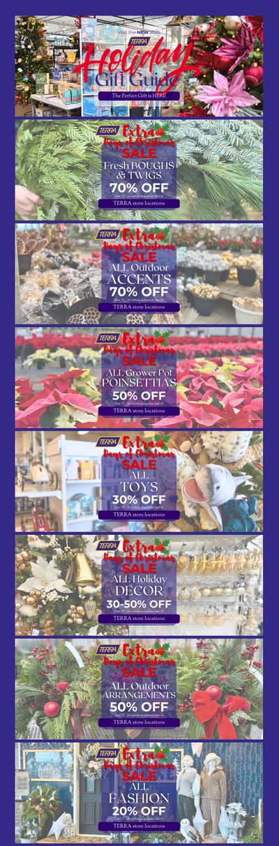 Terra Greenhouses Flyer December 17 to 24