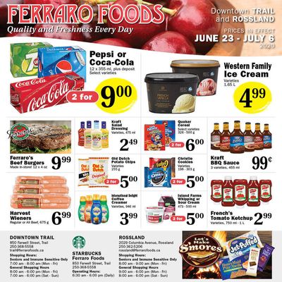 Ferraro Foods Flyer June 23 to July 6