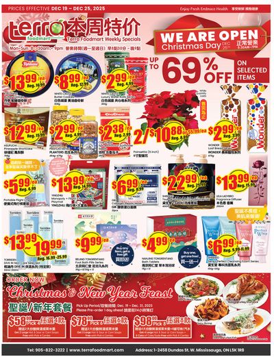 Terra Foodmart Flyer December 19 to 25