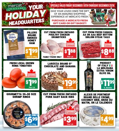 Mercato Fresh Flyer December 19 to 25
