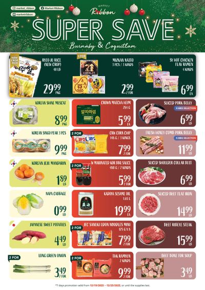 Market Ribbon Flyer December 19 to 25