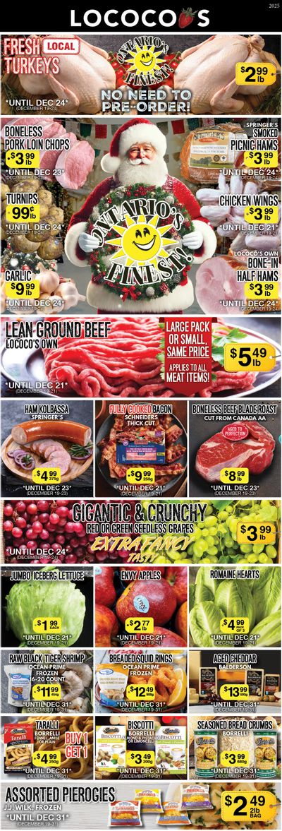 Lococo's Flyer December 19 to 24