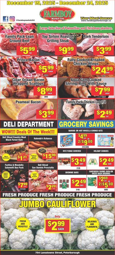 Farmboy Peterborough Flyer December 19 to 24