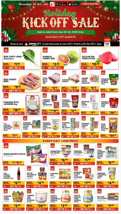 Seafood City Supermarket (AB) Flyer December 18 to 24